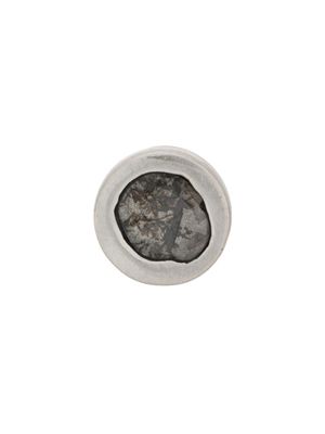 Parts of Four puce d'oreille sertie de diamants - Argent