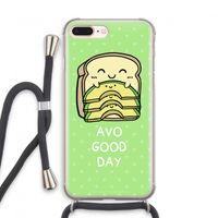 Avo Good Day: iPhone 7 PLUS Transparant Hoesje met koord