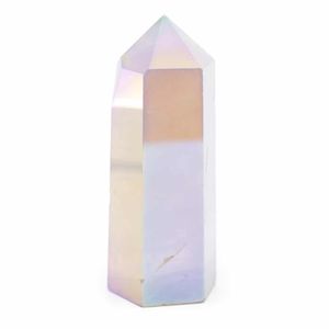 Edelsteen Obelisk Punt Angel Aura Kwarts 90 - 130 mm