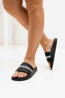 Dsquared2 80248 02 Slippers Dames Zwart - Maat 37 - Kleur: WitZwart | Soccerfanshop