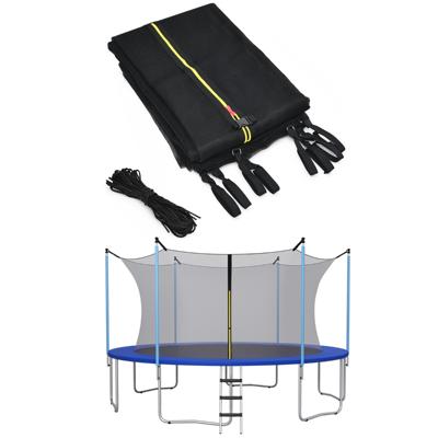 Trampoline Veiligheidsnet Vervanging Beschermende Netten Met Dubbel Gekoppelde Rits & Beschermende Gespen Diameter 305 cm