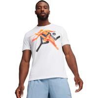 Puma RUN Faster Icons Graphic T-Shirt Heren - thumbnail