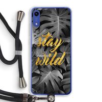 Stay wild: Honor Play 8A Transparant Hoesje met koord