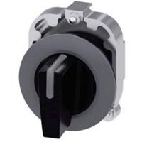 Siemens 3SU10622DM100AA0 3SU1062-2DM10-0AA0 Knevelschakelaar Knevel Zwart 2 x 45 ° 1 stuk(s)