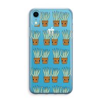 Sansevieria: iPhone XR Transparant Hoesje