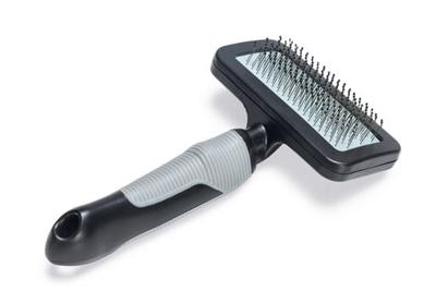 Beeztees Beeztees Slickerborstel Middel Zwart/Grijs (18cm)