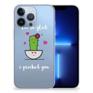 Apple iPhone 13 Pro Telefoonhoesje met Naam Cactus Glad