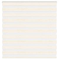 VidaXL Zebra rolgordijn 140x150 cm stofbreedte 135,9cm marmerbeige