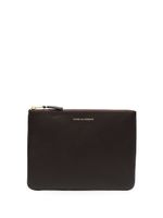 Comme Des Garçons Wallet pochette en cuir - Noir