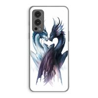 Yin Yang Dragons: OnePlus Nord 2 5G Transparant Hoesje