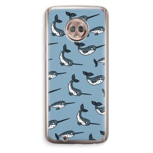 Narwhal: Motorola Moto G6 Transparant Hoesje