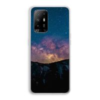 Travel to space: Oppo A95 5G Transparant Hoesje