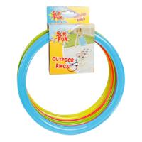 Sun Fun sport en spel ringen 27cm, 10st. Sun Fun sport en spel ringen 27cm, 10st.