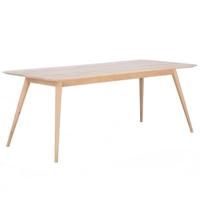 Gazzda Stafa Tafel hout 180x90 whitewash