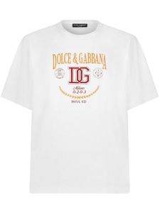 Dolce & Gabbana t-shirt à logo GG - Blanc