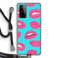 Bite my lip: OnePlus 9 Pro Transparant Hoesje met koord