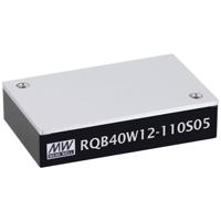 Mean Well RQB40W12-110S24 DC/DC-converter, print 1.667 A 40 W Aantal uitgangen: 1 x Inhoud 1 stuk(s) - thumbnail