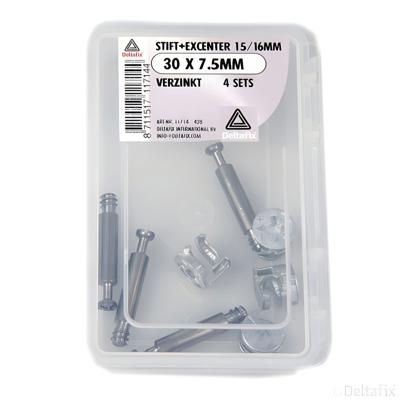 Df stift exc 15/16mm 30x7.5 vz - Deltafix