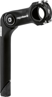 Ergotec Stuurpen Octopus 2 Tube 25.4/31.8 180/90 Zwart