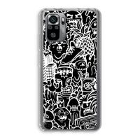 Vexx Black Mixtape: Xiaomi Redmi Note 10S Transparant Hoesje