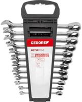 Gedore red r07105012 ringratel-steeksleutelset metrisch 8 - 19 mm 12-delig 3300850 - r07105012