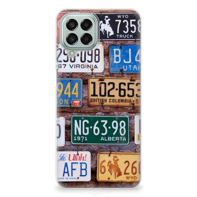 Samsung Galaxy M33 | Siliconen hoesje | met foto Kentekenplaten
