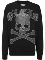 Philipp Plein sweat LS Crystals Paisley Gothic Plein en coton - Noir - thumbnail