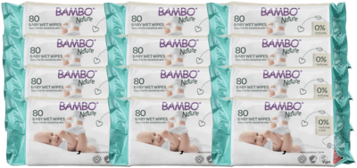 Bambo Nature Babydoekjes Multiverpakking