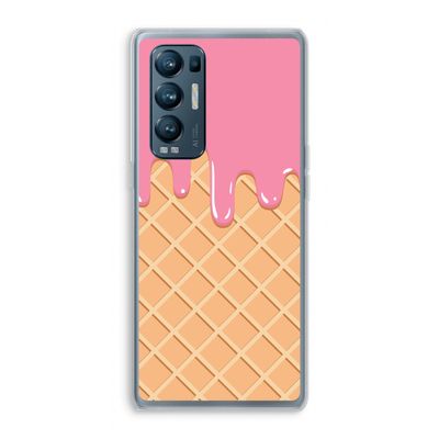 Ice cream: Oppo Find X3 Neo Transparant Hoesje