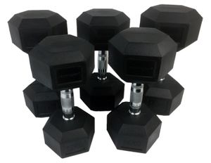 Tunturi 14TUSCL181 dumbbell Dumbbell met vast gewicht 160 kg 10 stuk(s)