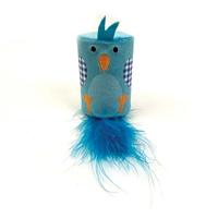 Happy Pet tabby patch vogel ratel en roller blauw