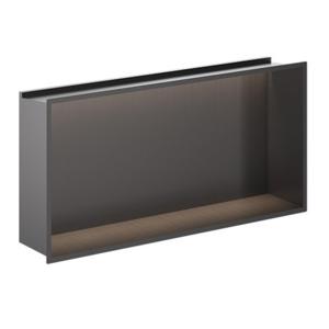 Crosswater Douche Nis - 61x30.5cm - LED-lichtstrip - leisteen NI305610LT
