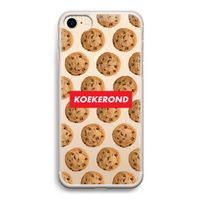 Koekerond: iPhone 7 Transparant Hoesje