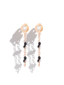 Gigi Clozeau boucles d'oreilles Supreme en or rose 18ct ornées de diamants