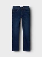 Name it winter jeansbroek jongens - blauw - slim fit - NkmSilas