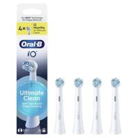 Borstels - ORAL-B - IO navullingen Ultimate Clean - Verpakking van 4 - Wit