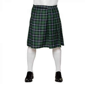 Schotse groene kilt