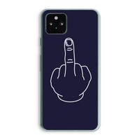 F**k U: Google Pixel 5a 5G Transparant Hoesje