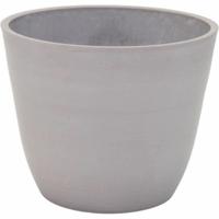 Bloempot Mega Collections Ecostone Egg Bruin Taupe 41 x 33 cm
