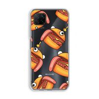 Hamburger: Huawei P40 Lite Transparant Hoesje