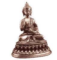 Minibeeldje Buddha Amogasiddhi - 10 cm - thumbnail