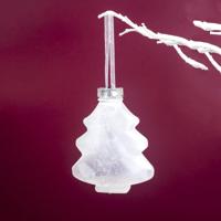 2 PCS Christmas Creative PVC Colorful Shaped Lights Ornament(Christmas Tree )