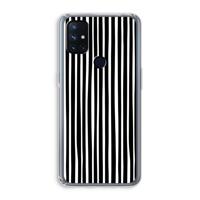 Stripes: OnePlus Nord N10 5G Transparant Hoesje - thumbnail