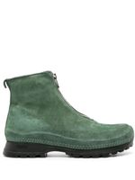 Guidi bottines à bout rond - Vert