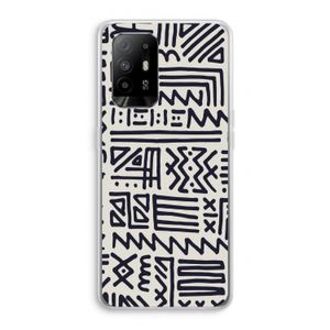 Marrakech print: Oppo A95 5G Transparant Hoesje