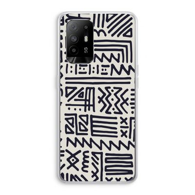 Marrakech print: Oppo A95 5G Transparant Hoesje