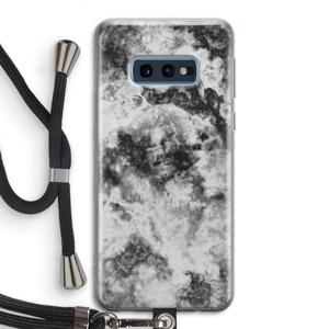 Onweer: Samsung Galaxy S10e Transparant Hoesje met koord