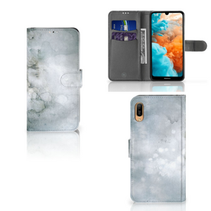 Hoesje Huawei Y6 (2019) Painting Grey