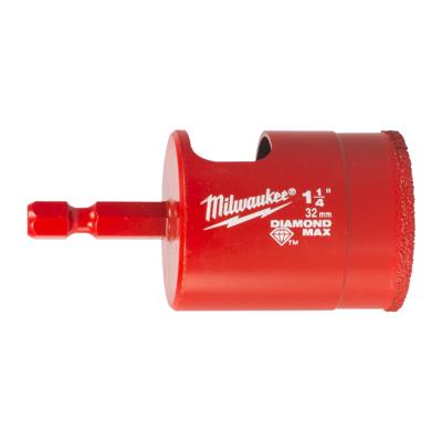 Milwaukee Accessoires Milwaukee boren | diamond max™ | 1/4" nat/droog | 32 mm 1/4" hex - 4932498352 Milwaukee Accessoires Milwaukee boren | diamond max™ | 1/4" nat/droog | 32 mm 1/4" hex - 4932498352