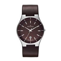 Horlogeband Skagen SKW6038 Leder Bruin